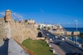 Spain, Ceuta, street and house, peoples. 2013 Royalty Free Stock Photo