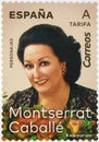 Stamp printed in Spain from the