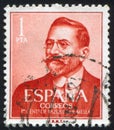 stamp printed by Spain