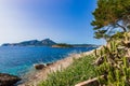 Spain, coast landscape of Sant Elm on Majorca Royalty Free Stock Photo