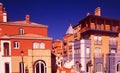 Spain: Colourfull Houses in Jerez-City Royalty Free Stock Photo