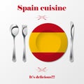 Spain cuisine cutlery