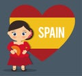 Spain culture and landmark design