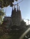 Spain, Europe. Barcelona, Sagrada de Familia