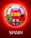 Spain Football World Championship Teams