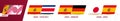 Spain football team games in group E of International football tournament 2022