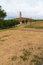 Hercules Tower La Corunna Spain Royalty Free Stock Photo