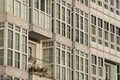 Spain, Galicia, Lugo, Town Houses Facades