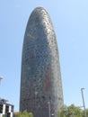 Spain: The GlÃ²ries Tower in Barcelona designed by Jean Nouvel