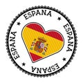 Spain heart badge.