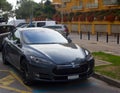 Tesla super electric car