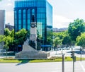 Spain, Madrid, Monument Glorieta de Emilio Castelar