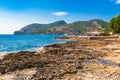 Spain Majorca Bay of Camp de Mar Balearic Islands Royalty Free Stock Photo