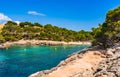 Spain Majorca beautiful beach bay Cala Barca