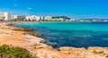 Spain Majorca Cala Millor beach resort Royalty Free Stock Photo