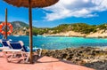 Spain Majorca Camp de Mar Beach Mediterranean Sea Royalty Free Stock Photo