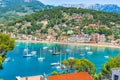 Spain Majorca coastline of Port de Soller Royalty Free Stock Photo