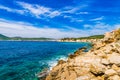 Spain Mallorca Mediterranean Sea, coast view of Sant Elm