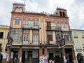 Spain, Meriva. Street of the historic city.