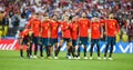 Spain national football team players during penalty shootout iin World Cup 2018 match against Russia