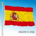 Spain official national flag, European Union