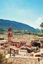Spain old town Biar Royalty Free Stock Photo