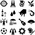 Spain pictograms