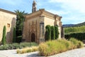 Spain Poblet Monastery, in Catalonia Royalty Free Stock Photo