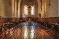 Spain Poblet Monastery, in Catalonia Royalty Free Stock Photo