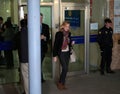 Spain princess Cristina leaves court