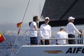 Spain Royal King Felipe sailing with the Aifos sail boat
