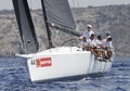 Spain Royal King Felipe sailing with the Aifos sail boat