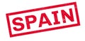 Spain rubber stamp