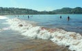 Spain, San Sebastian, Beach of La Concha, beach on a sunny day