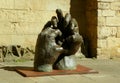 Spain, San Sebastian, Saint Vincent\'s Church, sculpture called \