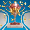 Spain soccer trophy