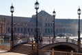 Spain Square, built in 1928 for the Ibero-American Exposition of 1929, Seville, Spain