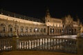 Spain Square in Seville, Spain Royalty Free Stock Photo