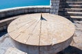 Ancient sundial in Tarragona, Spain Royalty Free Stock Photo