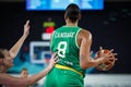 Liz Cambage during basketball match ARGENTINA vs AUSTRALIA