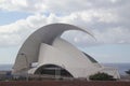 Spain, Tenerife, views of the ocean and Concert Hall Royalty Free Stock Photo