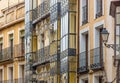 Spain, Toledo, facades of houses