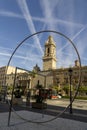 Spain, Valencia, through the city streets, modern and contemporary sculpture, Convento de Santo Domingo