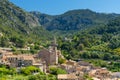 Spain Village Valldemossa on Mallorca Island Royalty Free Stock Photo