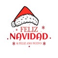 spain vintage merry christmas feliz navidad