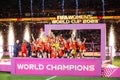 Spain vs England: Final - FIFA Women's World Cup Australia & New Zealand 2023 Royalty Free Stock Photo