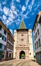 Spalentor city gate in Basel, Switzerland