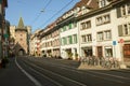 Spalentor gate at Basel in Switzerland