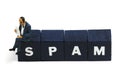 Spam Royalty Free Stock Photo