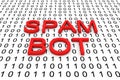 SPAM BOT Royalty Free Stock Photo